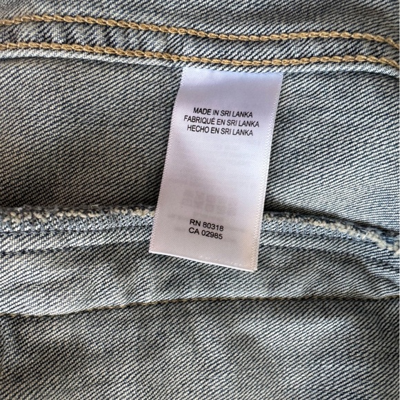 Jeans Jacket Denim Cotton by Lucky Brand Size M - Picture 9 of 11